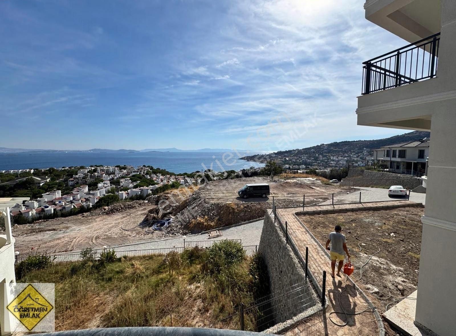 Çandarlı Da Her Odadan Full Deniz Manzaralı Tripleks Villa - Görsel 7