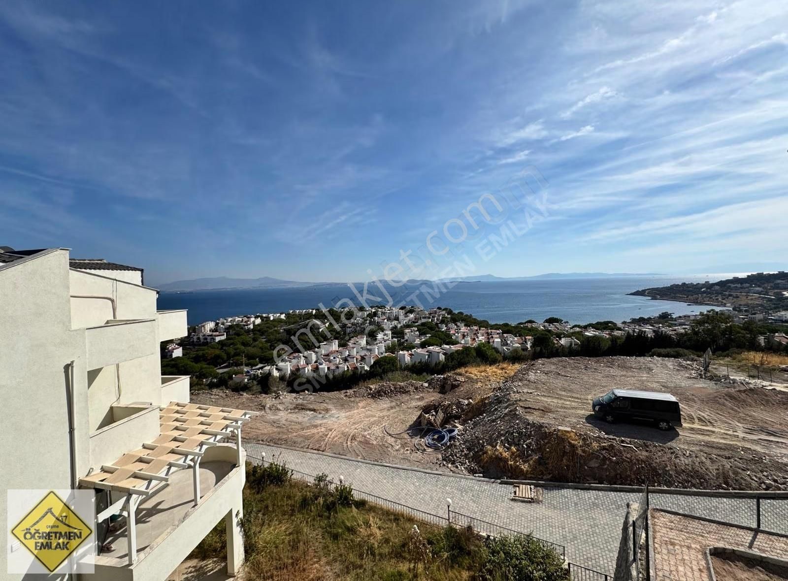 Çandarlı Da Her Odadan Full Deniz Manzaralı Tripleks Villa - Görsel 3