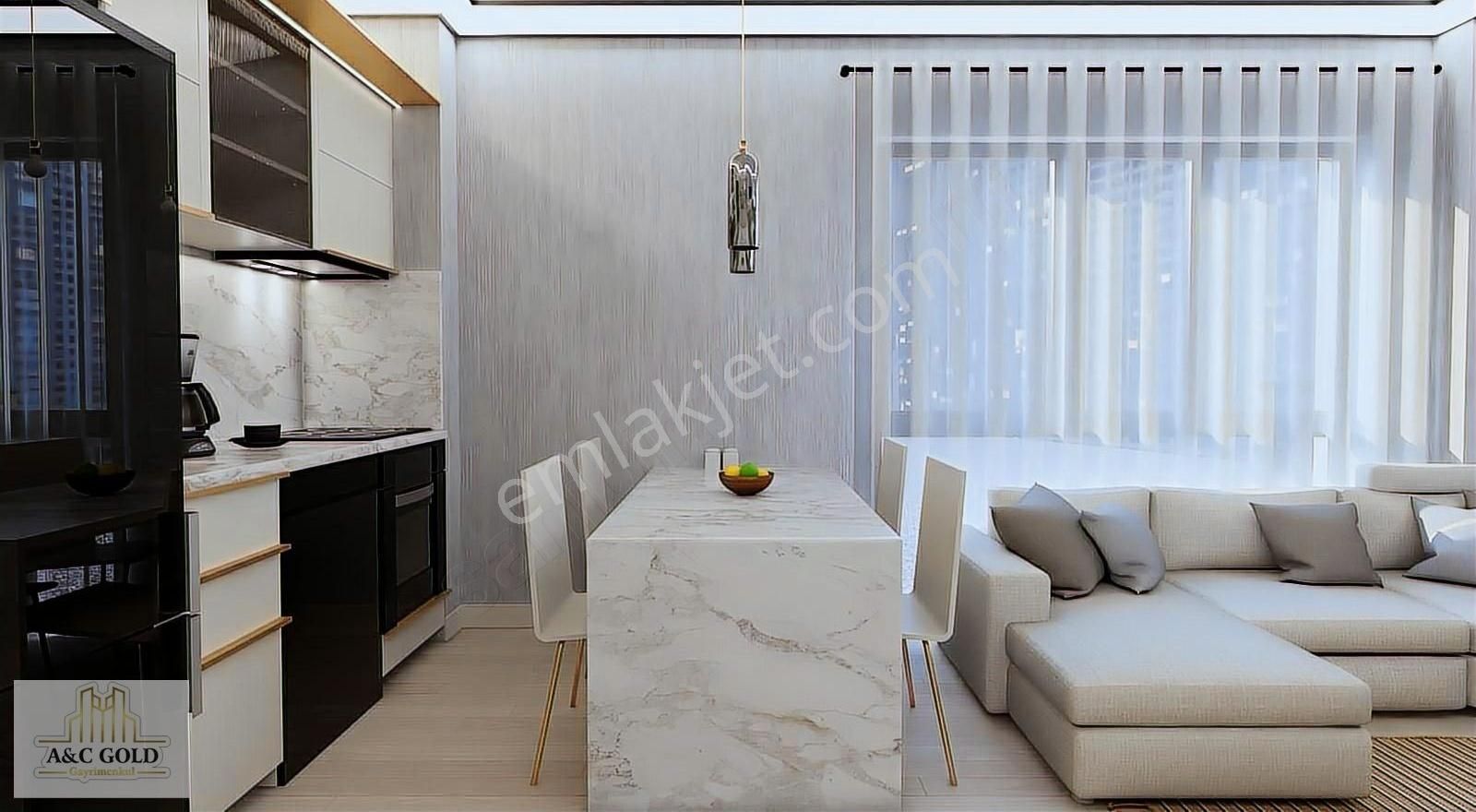 Satılık Ultra Lüks Kira Getirisi Yüksek.1+1 Daireler - Görsel 20