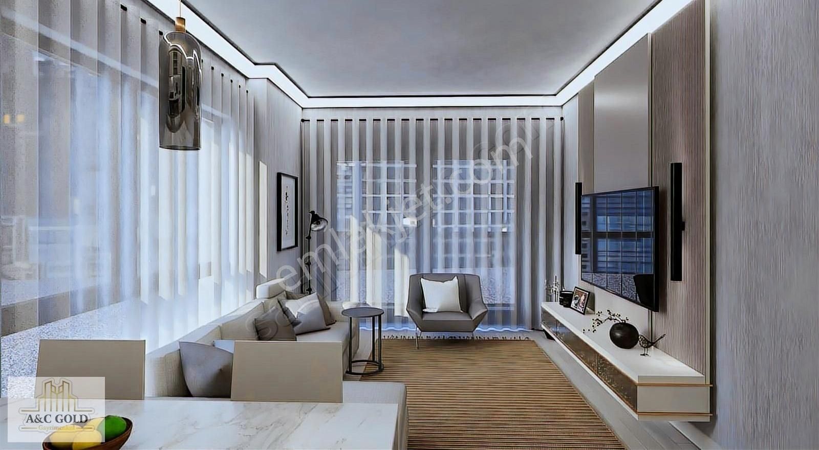 Satılık Ultra Lüks Kira Getirisi Yüksek.1+1 Daireler - Görsel 16