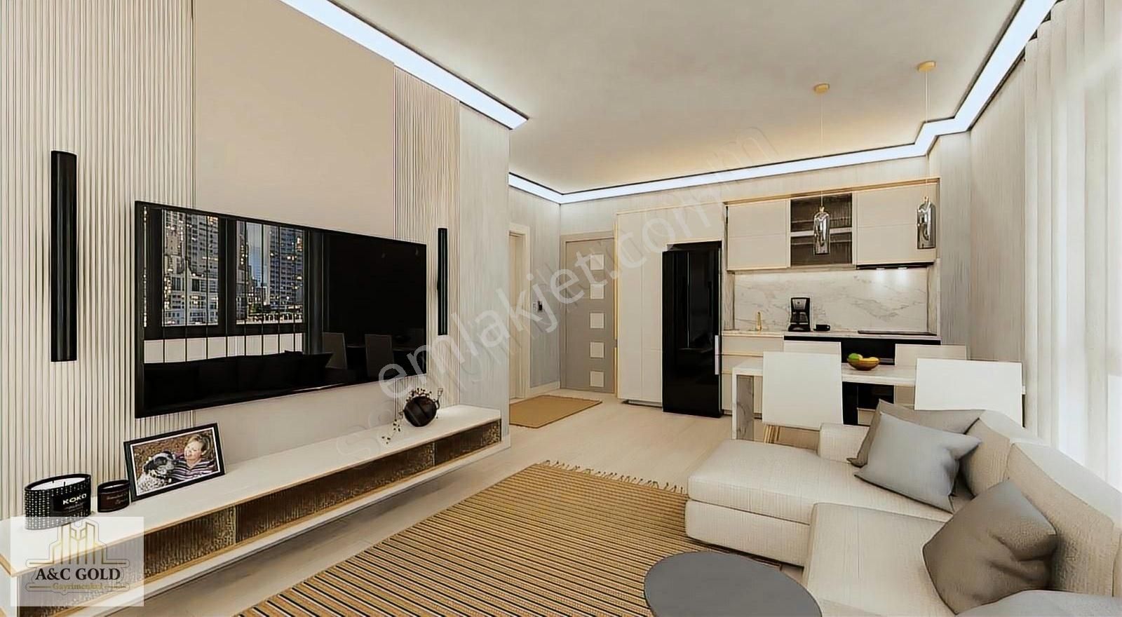 Satılık Ultra Lüks Kira Getirisi Yüksek.1+1 Daireler - Görsel 9