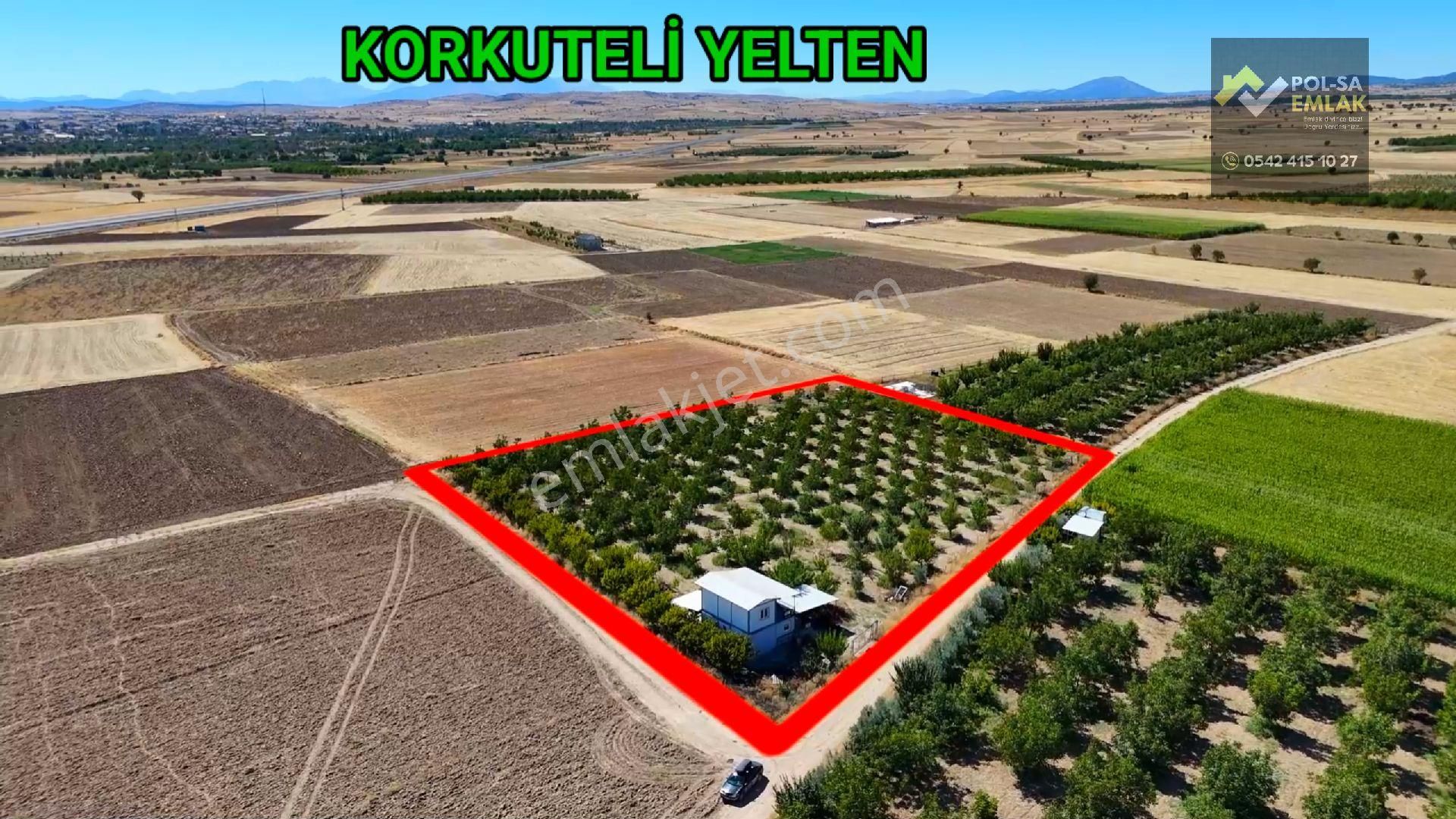 Korkuteli Yelten'de Satılık 5.024m2 Bahçe Kurulu Düzen - Görsel 9