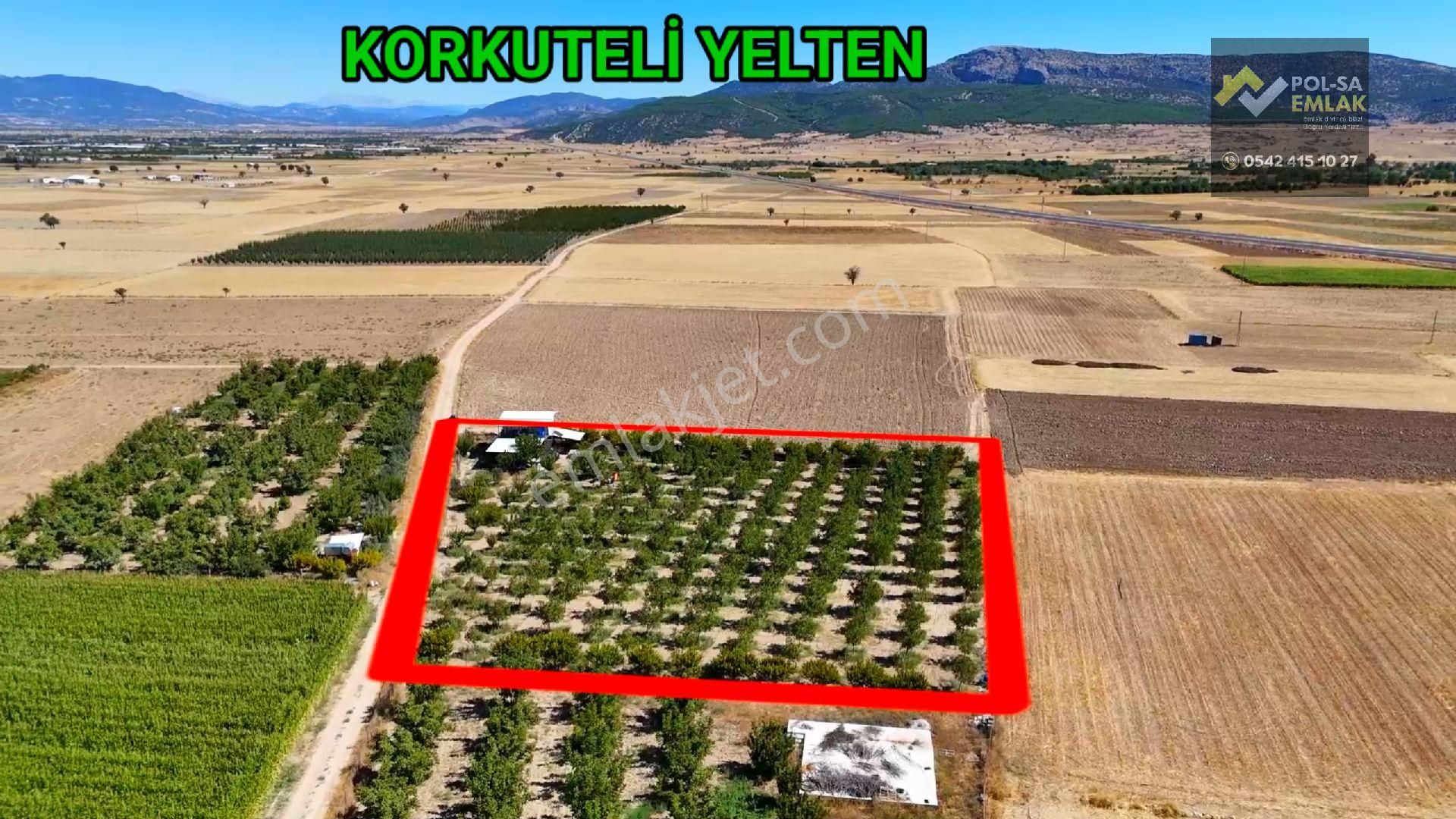 Korkuteli Yelten'de Satılık 5.024m2 Bahçe Kurulu Düzen - Görsel 12