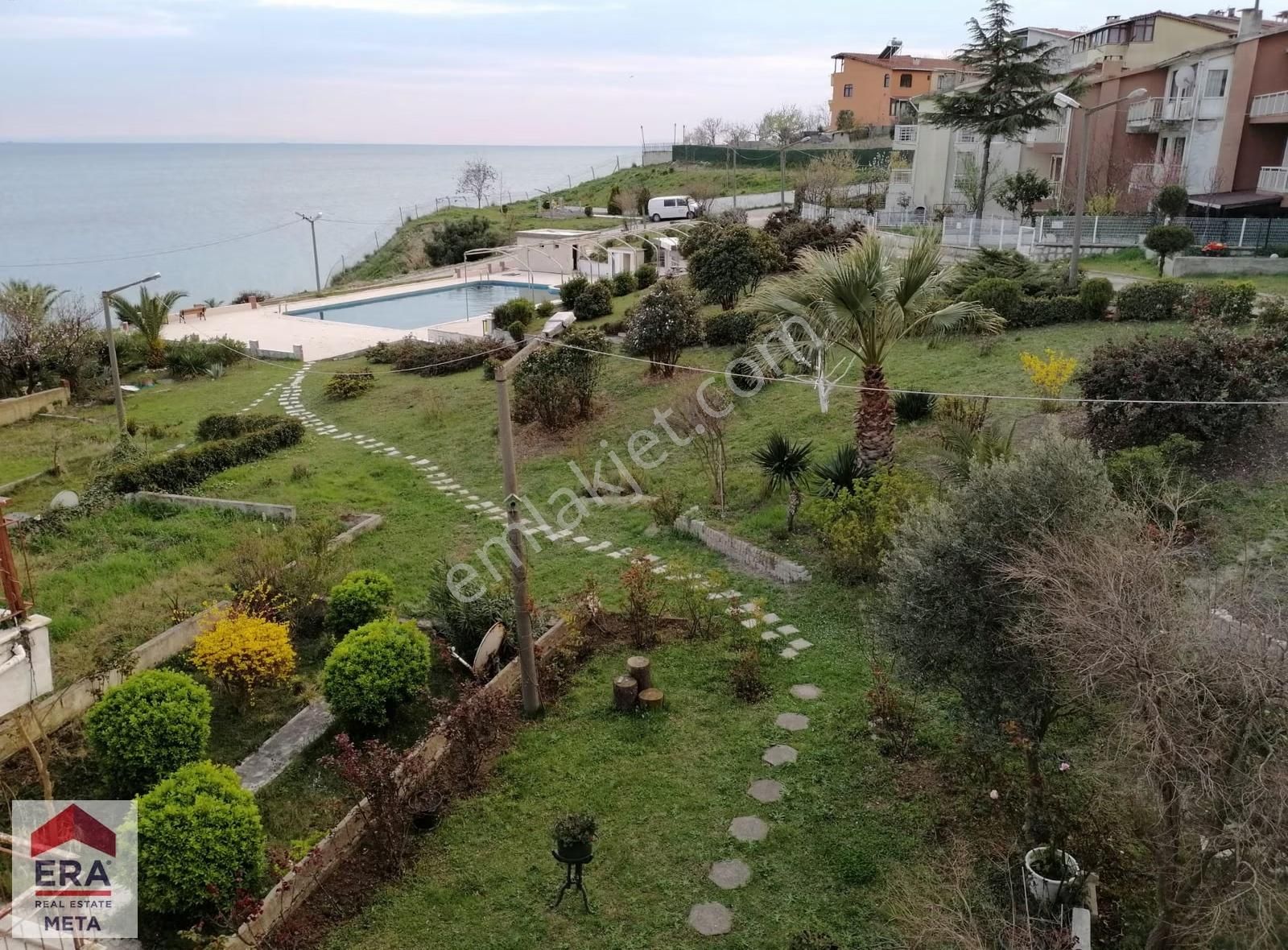 5+2 Deniz Manzaralı Yaz Kış Yaşama Hazır Lüks Villa - Görsel 4