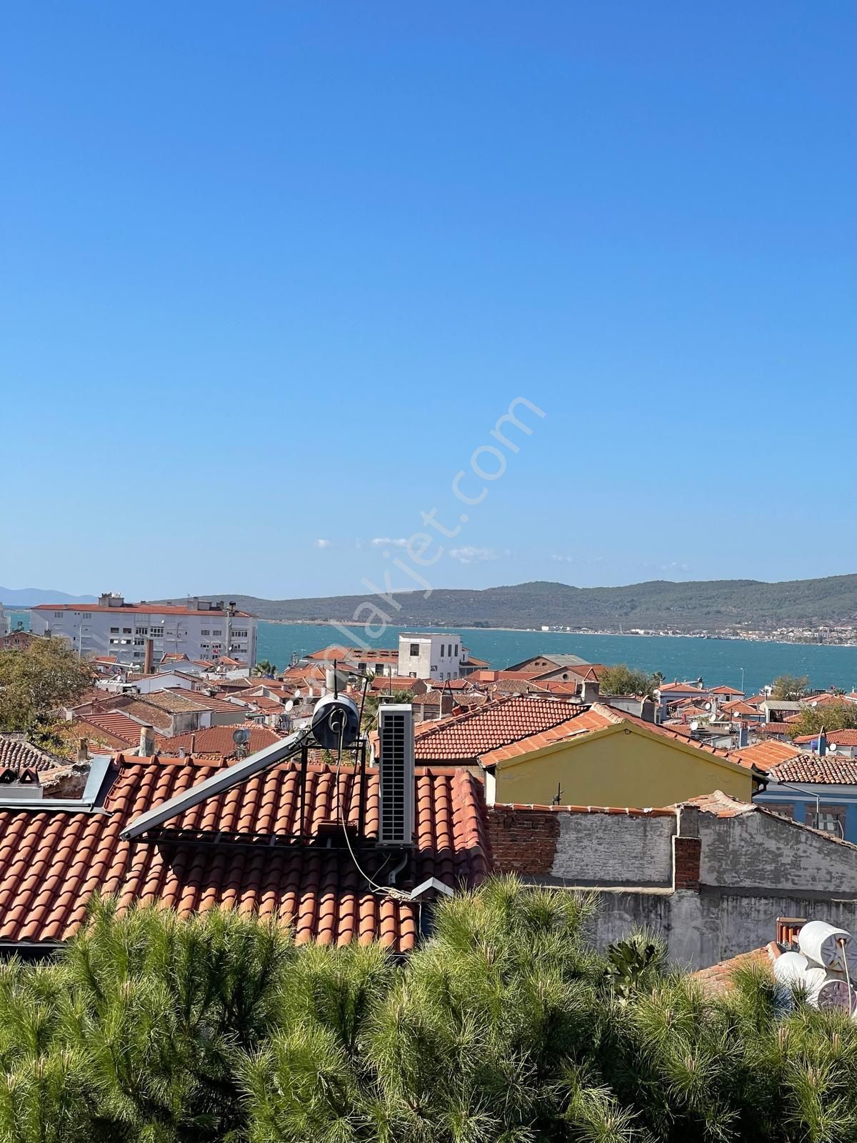 Ayvada'dan Ayvalık Merkez'de Deniz Manzaralı 2 Katlı 2+1 Taş Ru Evi - Görsel 33