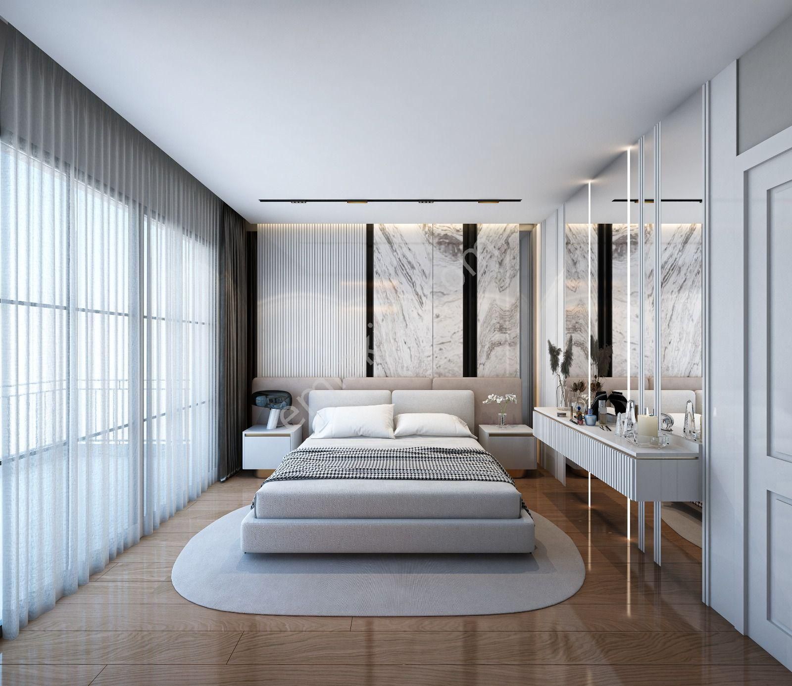 Aclass'dan Butik Bır Sıte Icerısınde Denız Manzaralı-havuz-otopark-bahçe-yeni Yapım 1+1 Lüx Daire - Görsel 19