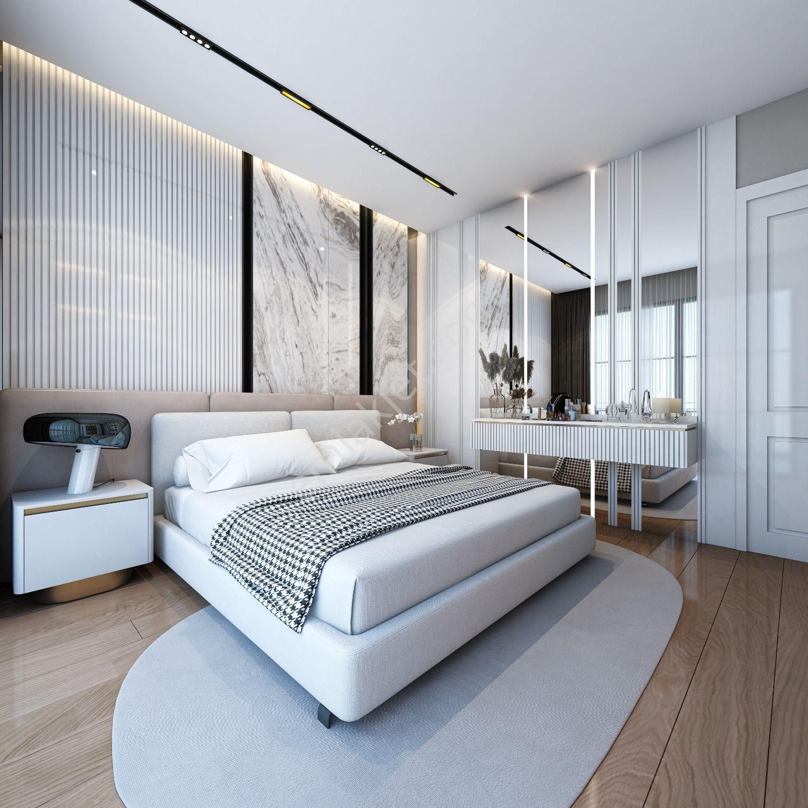 Aclass'dan Butik Bır Sıte Icerısınde Denız Manzaralı-havuz-otopark-bahçe-yeni Yapım 1+1 Lüx Daire - Görsel 16