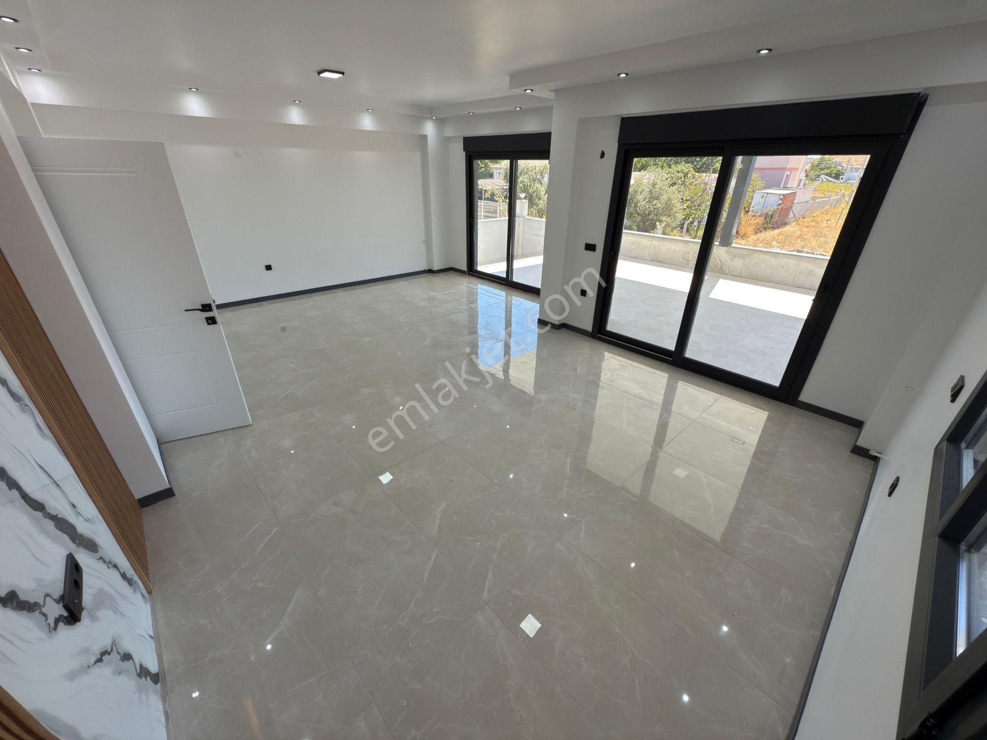 İzmir Dikili Cumhuriyette 3+1 Sıfır Satılık Yatay Villa Yazlık - Görsel 16