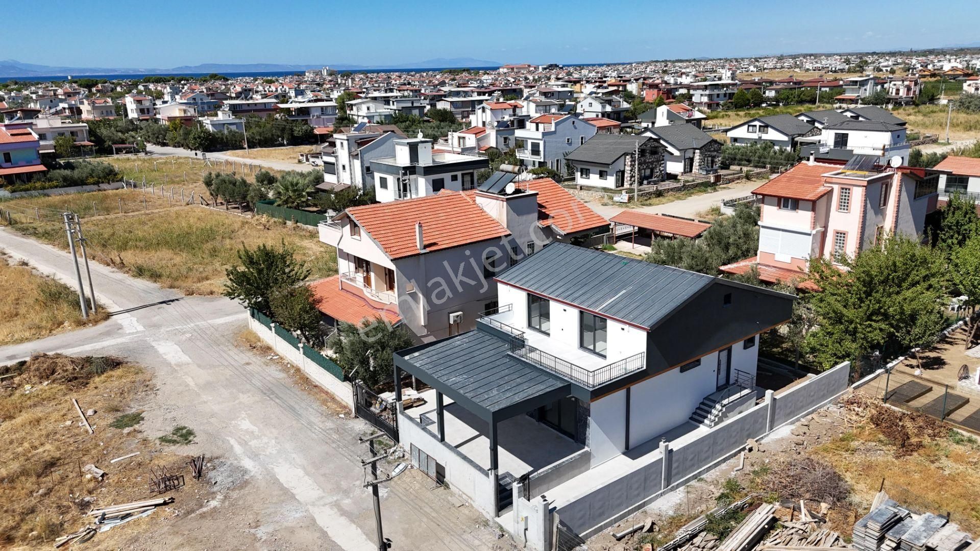 İzmir Dikili Cumhuriyette 3+1 Sıfır Satılık Yatay Villa Yazlık - Görsel 5