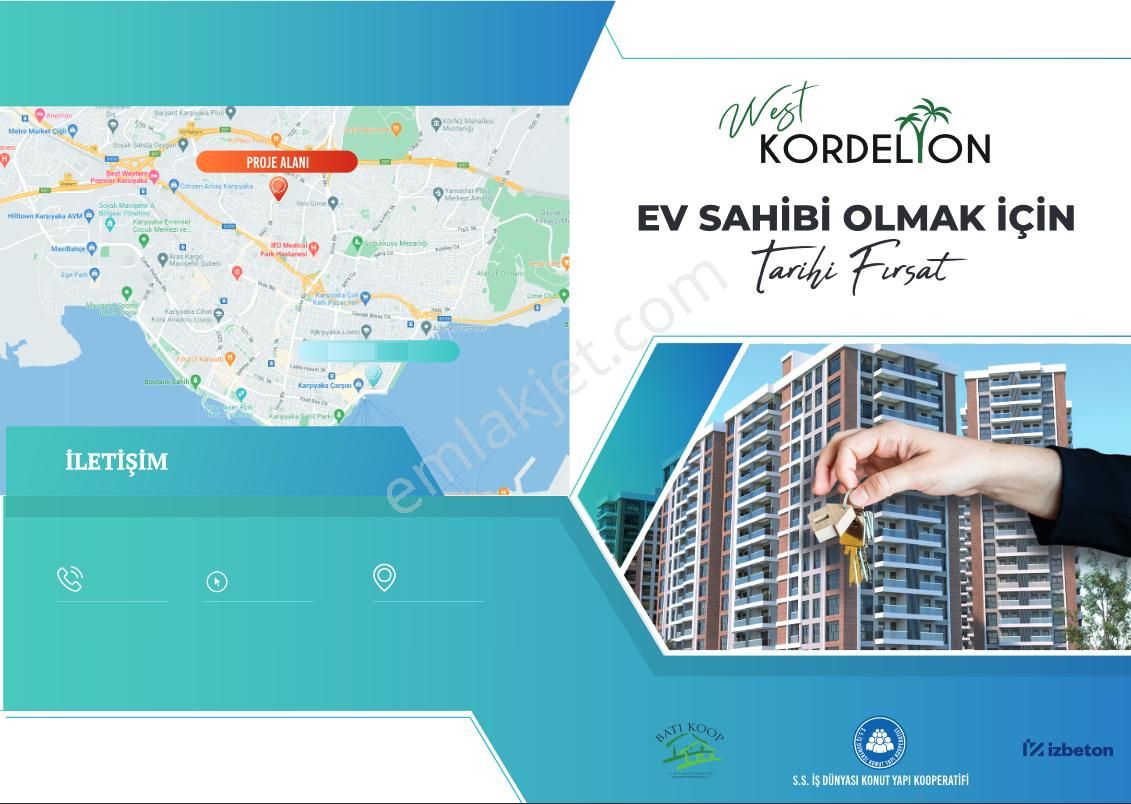 West Kordelion Koop, Peşinat + Taksitli, 2+1 Kapalı Mutfak, Köşe Daire - Görsel 8