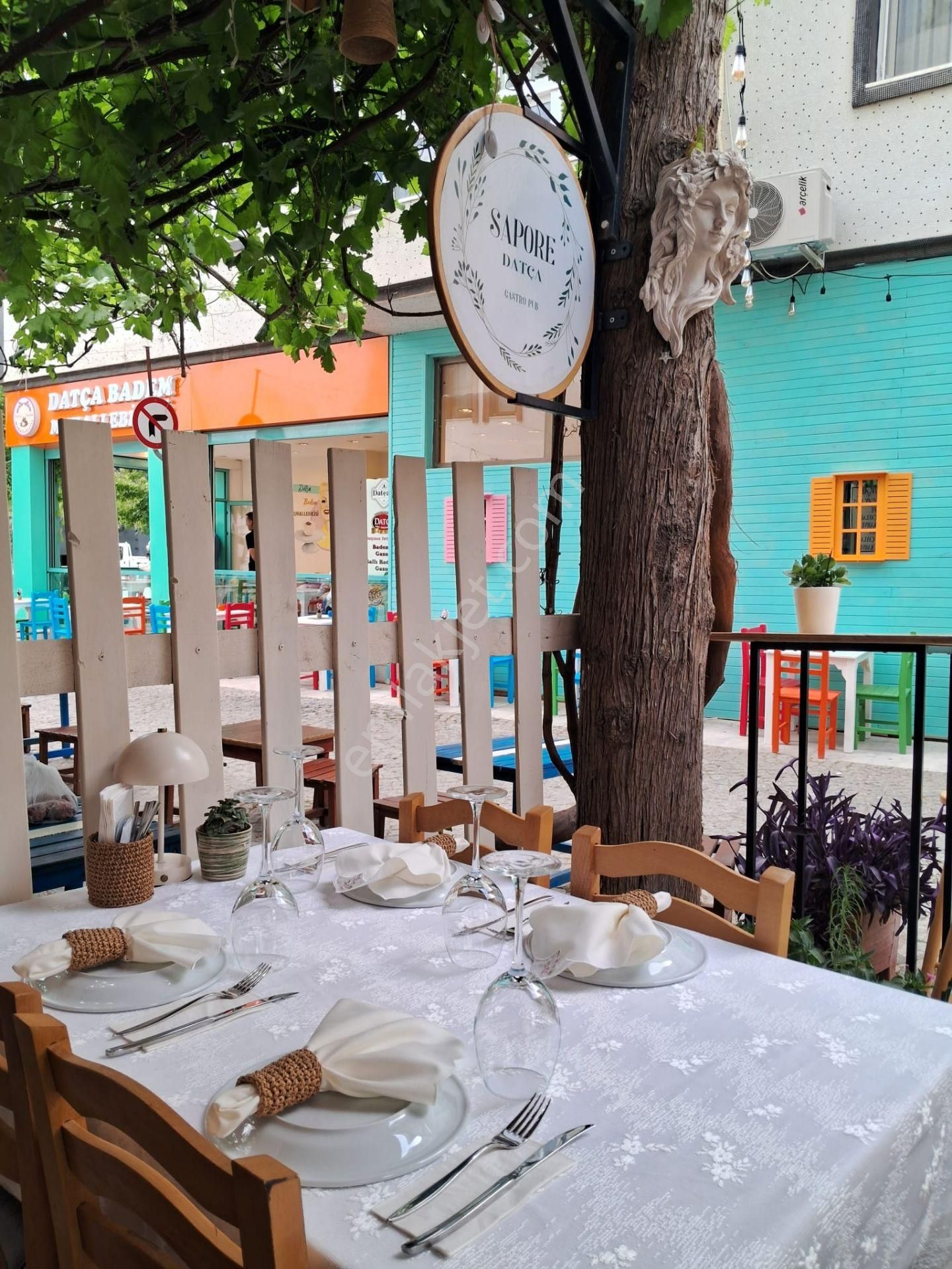 Datça Merkezde İşletmeye Hazır Devren Kiralık Restoran Meyhane - Görsel 2