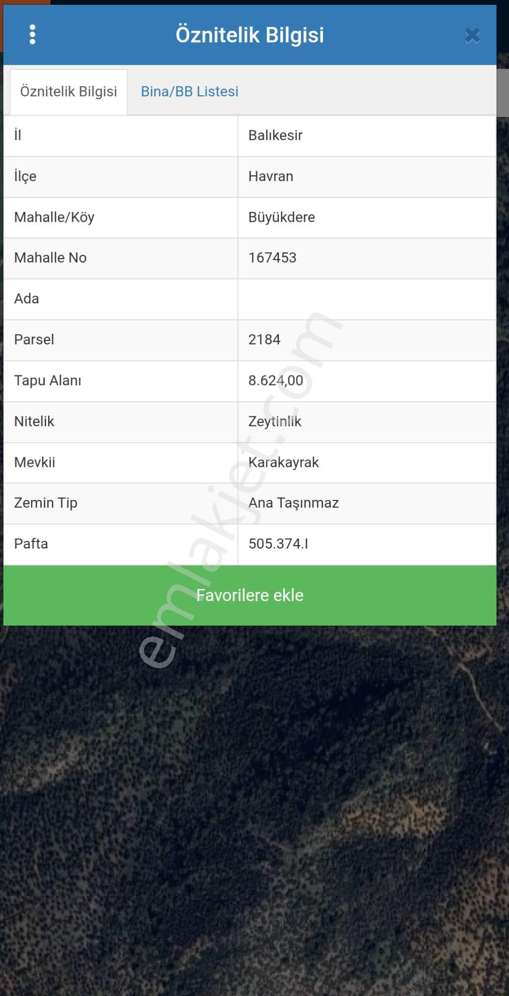 Golden Globy, Havran Büyükdere'de Satılık 8,6 Dönüm Zeytinlik - Görsel 8