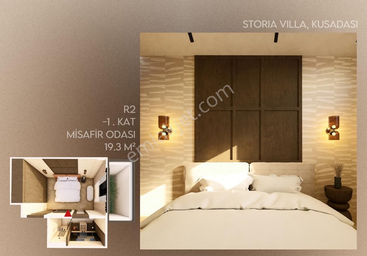 Kuşadası Storia Da Bağımsız Natamam Müstakil Villa 5+2 - Görsel 2