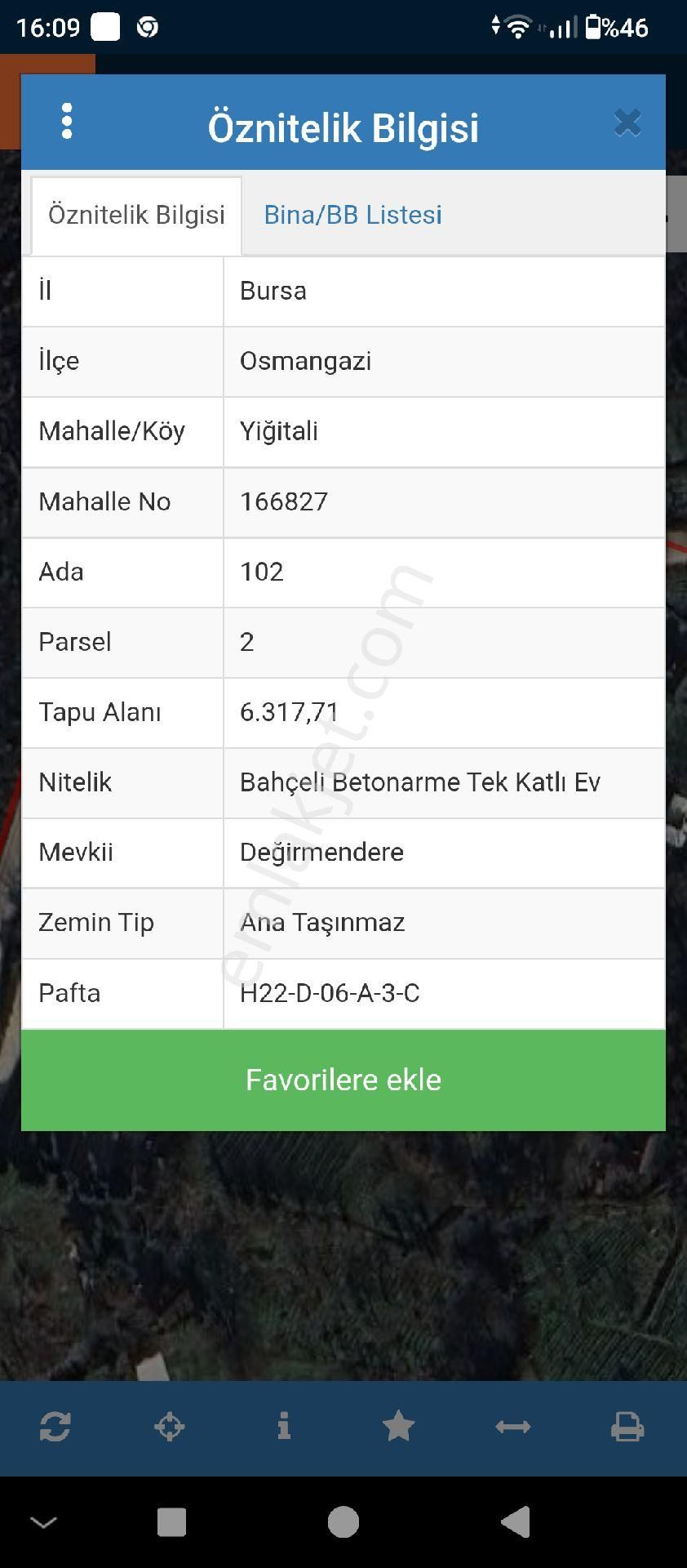 Osmangazi Yiğitali De Fırsat Arazi