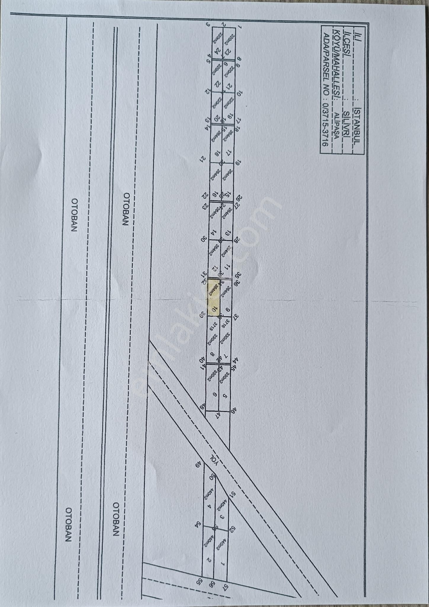 Sahibinden Silivri Alipaşa Gişeler Yanında 250+265=515 M2 Çaplı Arazi - Görsel 2