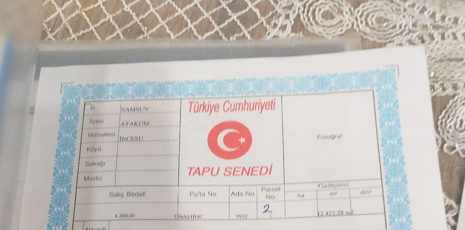 Atakum İncesu’da 543 M² İmarlı Arsa Hissesi Satılık - Görsel 4