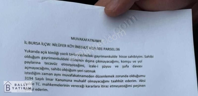 Ballı Yatırım'dan İnegazi'de Köye Yakın Manzaralı Hobi Bahçeleri - Görsel 3