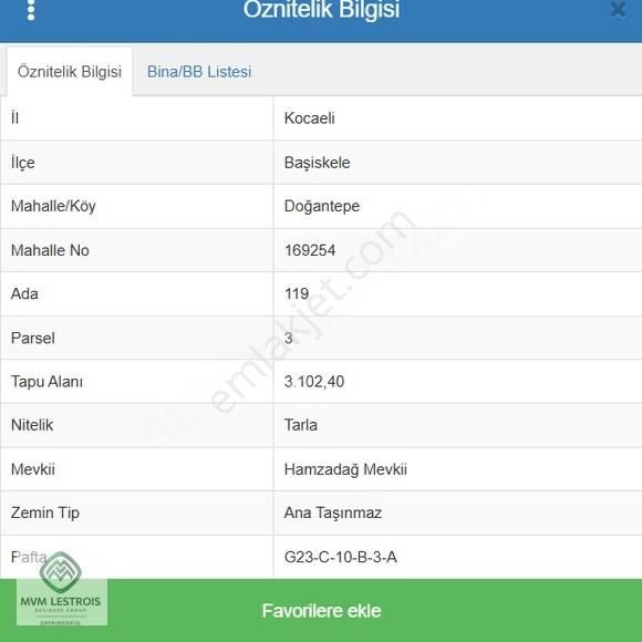 Kocaeli Başiskele Doğantepe'de Satılık 3.102 M² Arsa İmarlı - Görsel 4