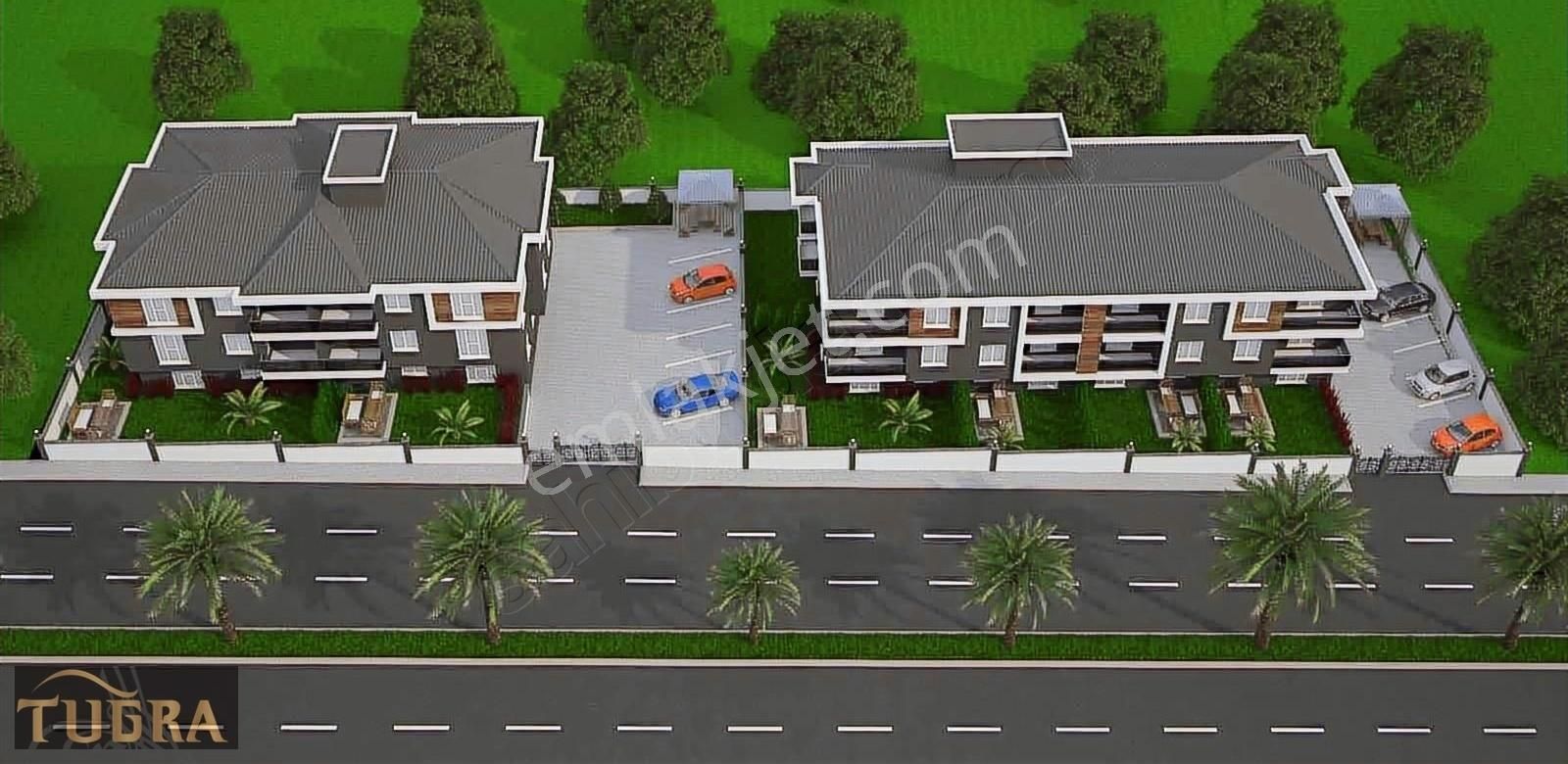 Tuğradan Rumelide Site İçi Emsalsiz Büyüklükte Lüx 1+1 Daireler