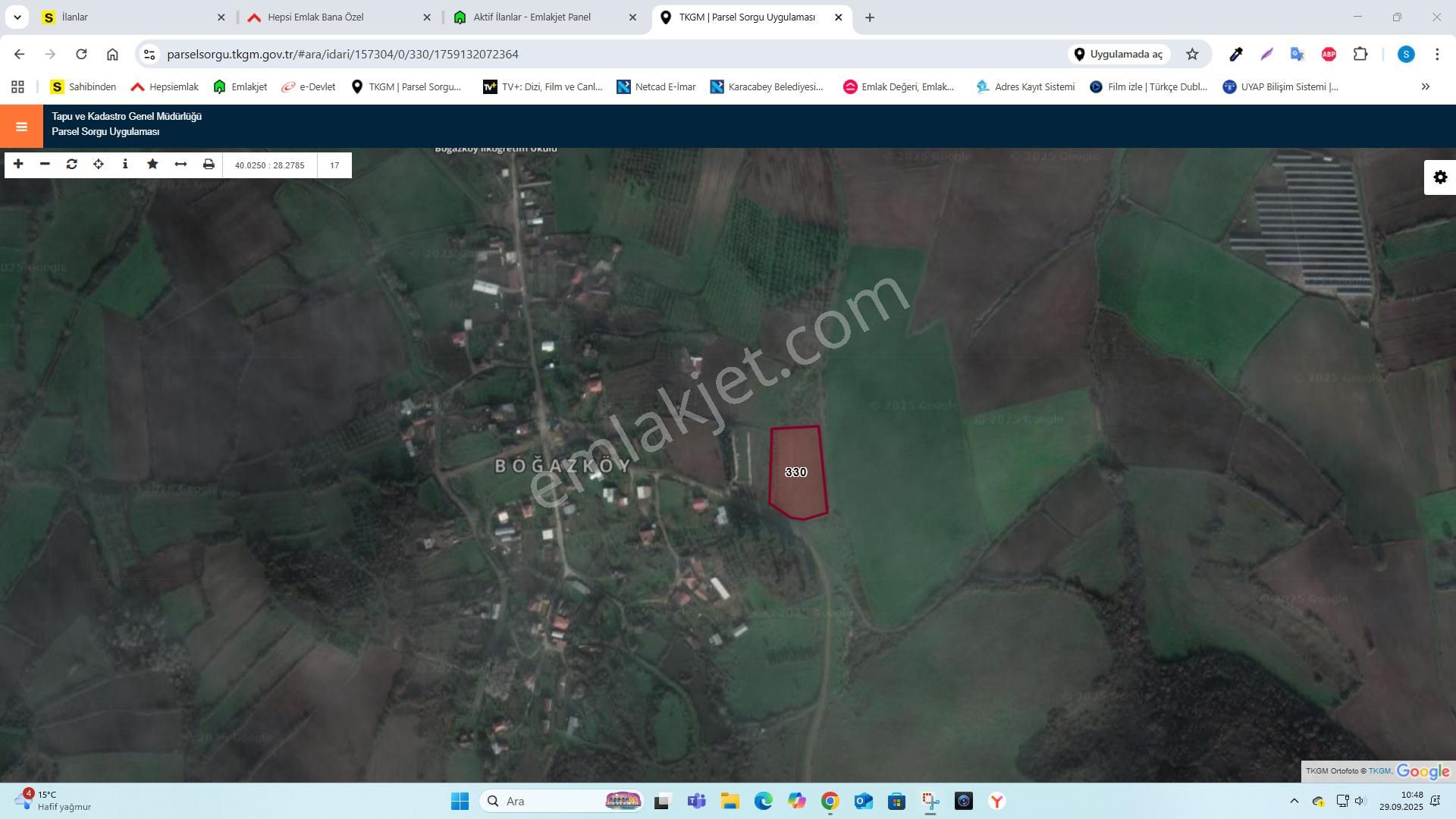 İmarlı 5 Dönüm Arazi - Görsel 15