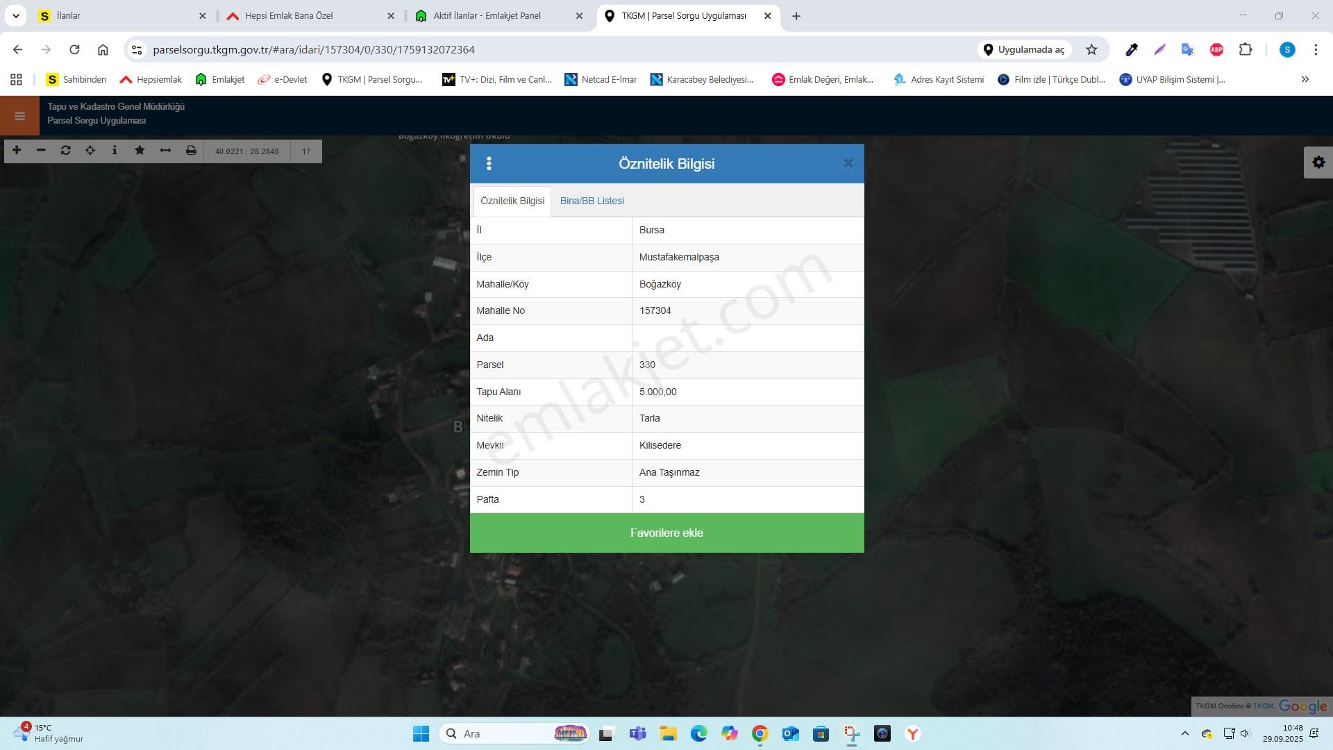İmarlı 5 Dönüm Arazi - Görsel 14