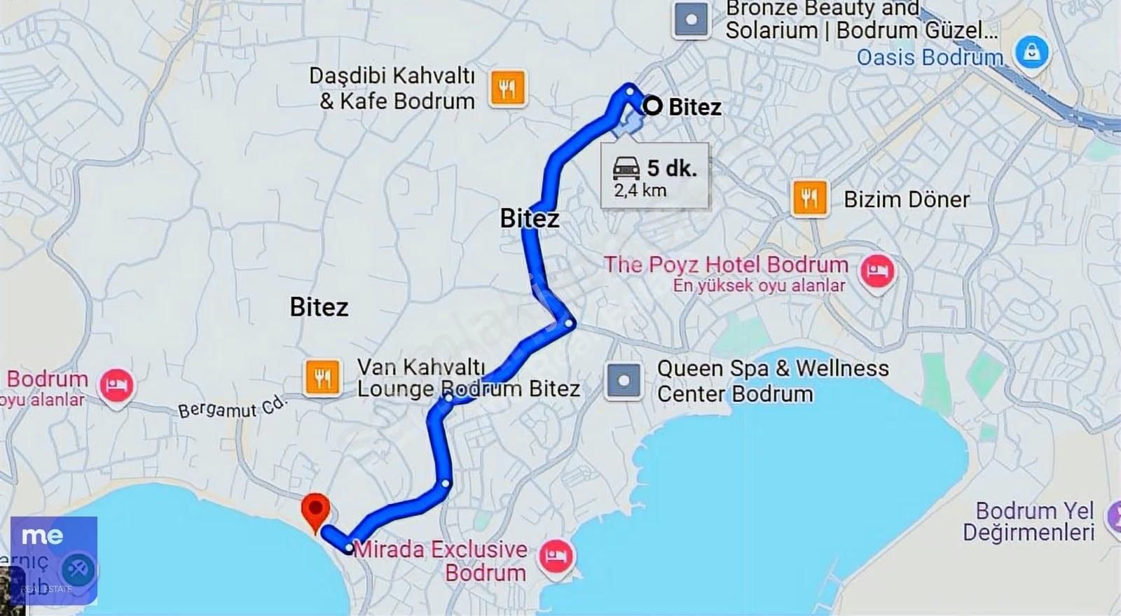 Bodrum/bitez'de Merkezi Konum Site İçi 2+1 Satılık Fırsat Daire - Görsel 16