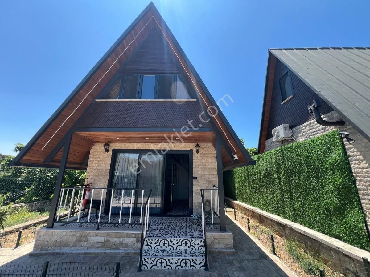 Foçada Satılık Havuzlu Taş Dubleks Villa Ve 2 Adet Bungalov - Görsel 34