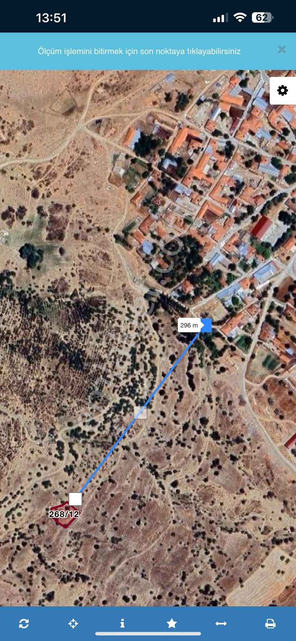 Burdur Merkez Çalıca Köyü Satılık Bahçe