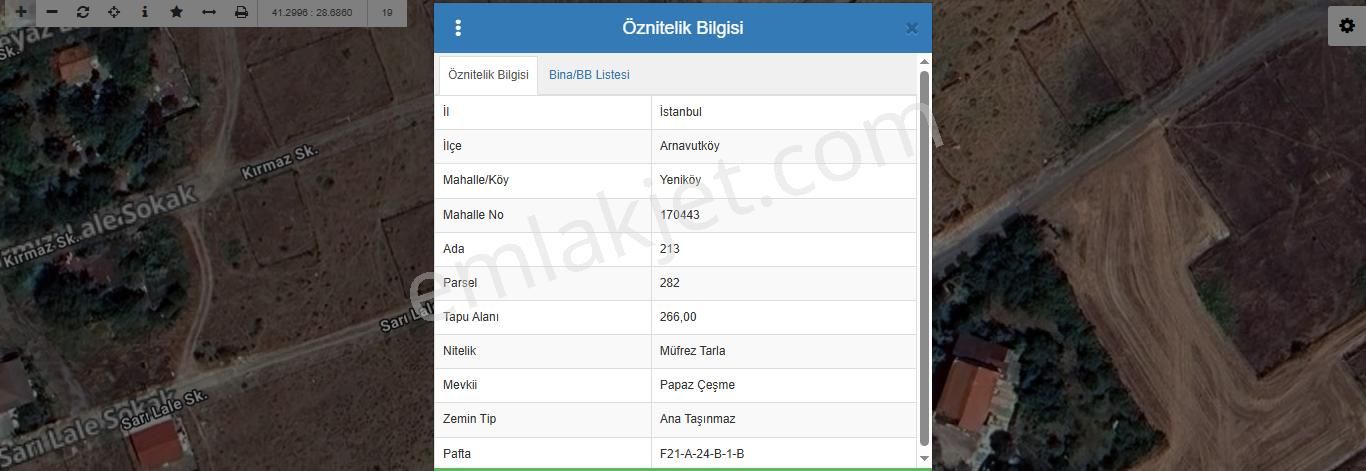 Arnavutköy Yeniköyde Satılık Tarla , 266 M2 Müstakil Yolu Var Merkezde - Görsel 4