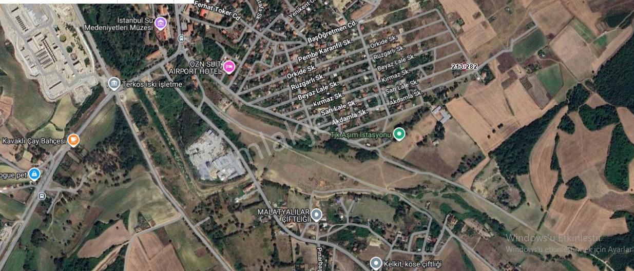 Arnavutköy Yeniköyde Satılık Tarla , 266 M2 Müstakil Yolu Var Merkezde - Görsel 3