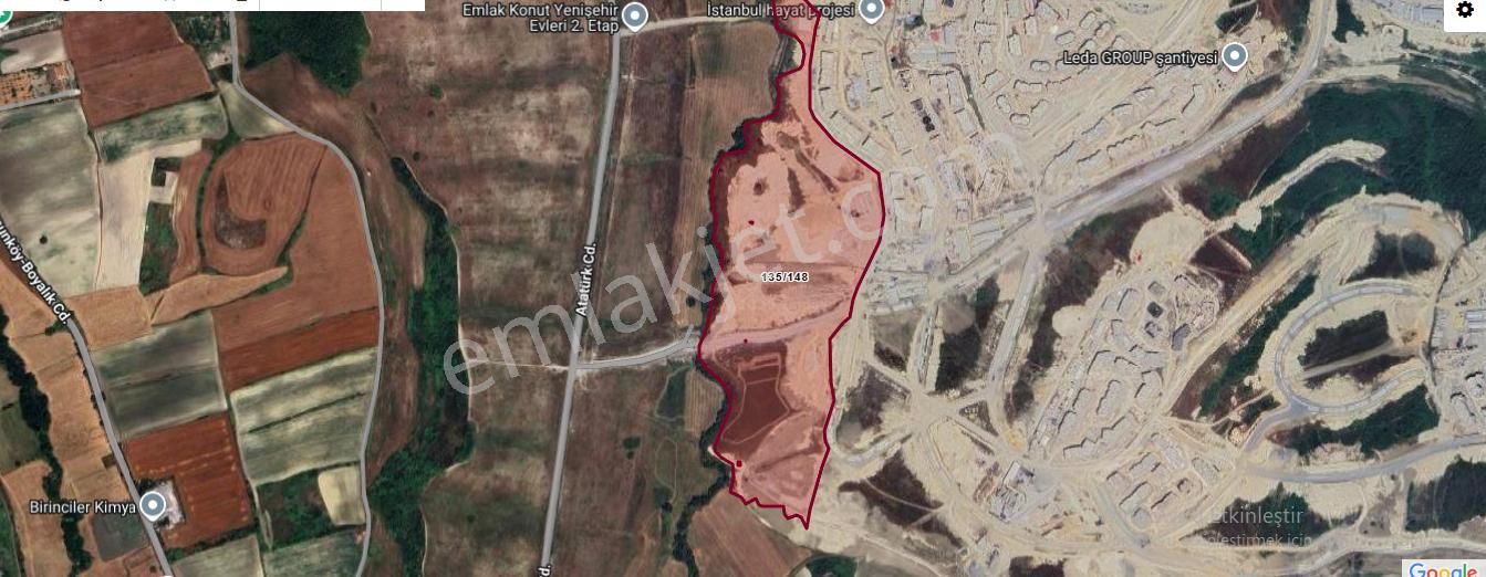 Arnavutköy Dursunköyde Satılık Arsa , 301 M2 Yolu Var Hisseli - Görsel 6