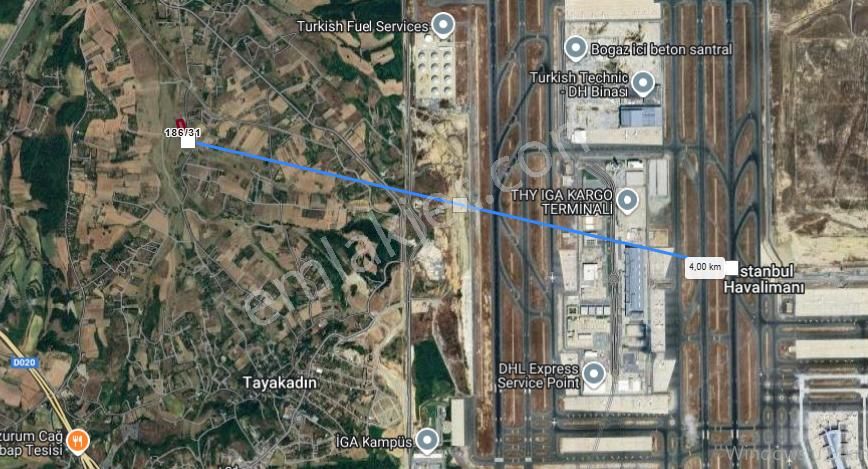 Arnavutköy Tayakadın Satılık Arsa , 220 M2 Caddeye Yakın Yolu Var Hisseli - Görsel 5