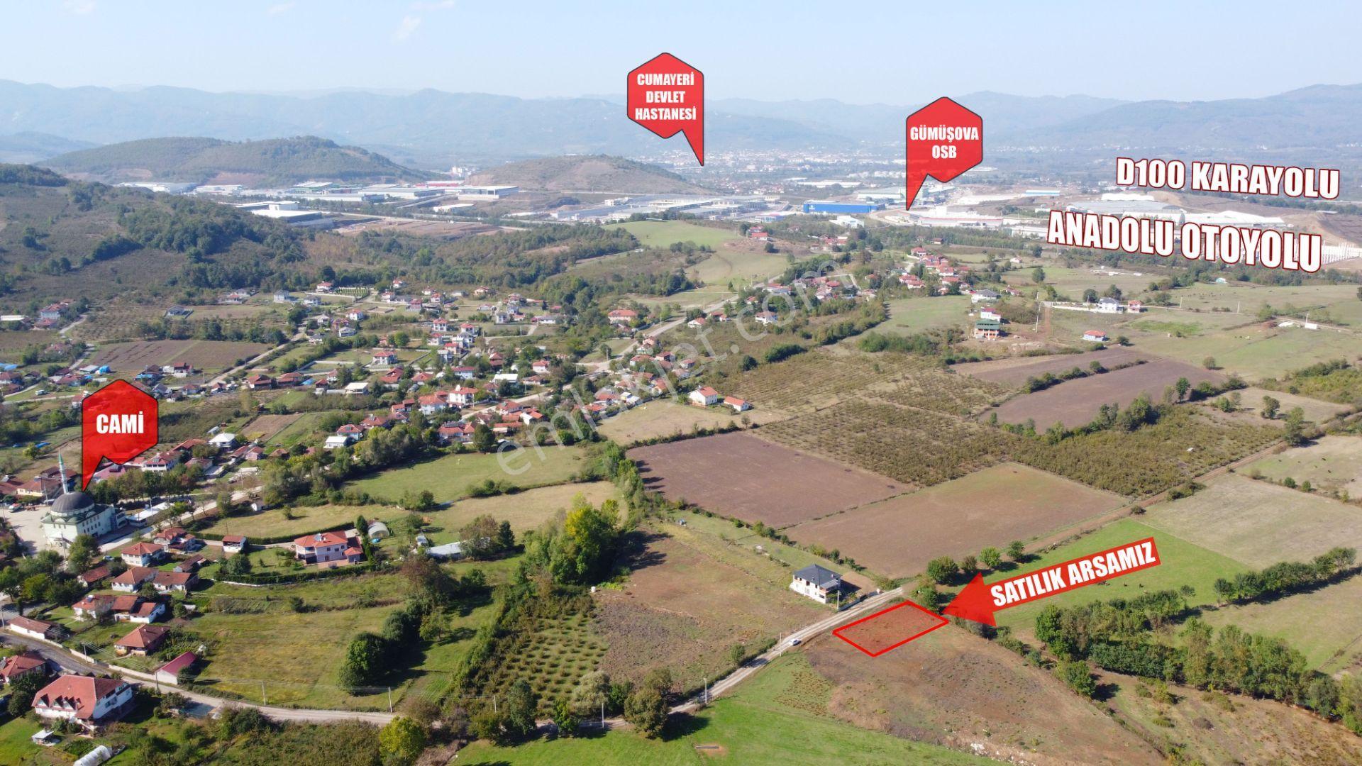 Gümüşova Elmacık Köyü | 2 Kat İmarlı 927 M2 Satılık Köşe Parsel - Görsel 5