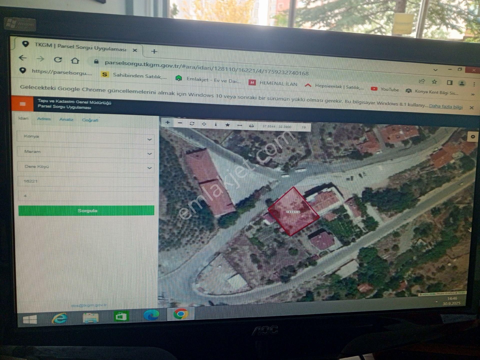 Konya Meram Dere Mah. 750 M2 2.kata İmarlı Satılık - Görsel 2