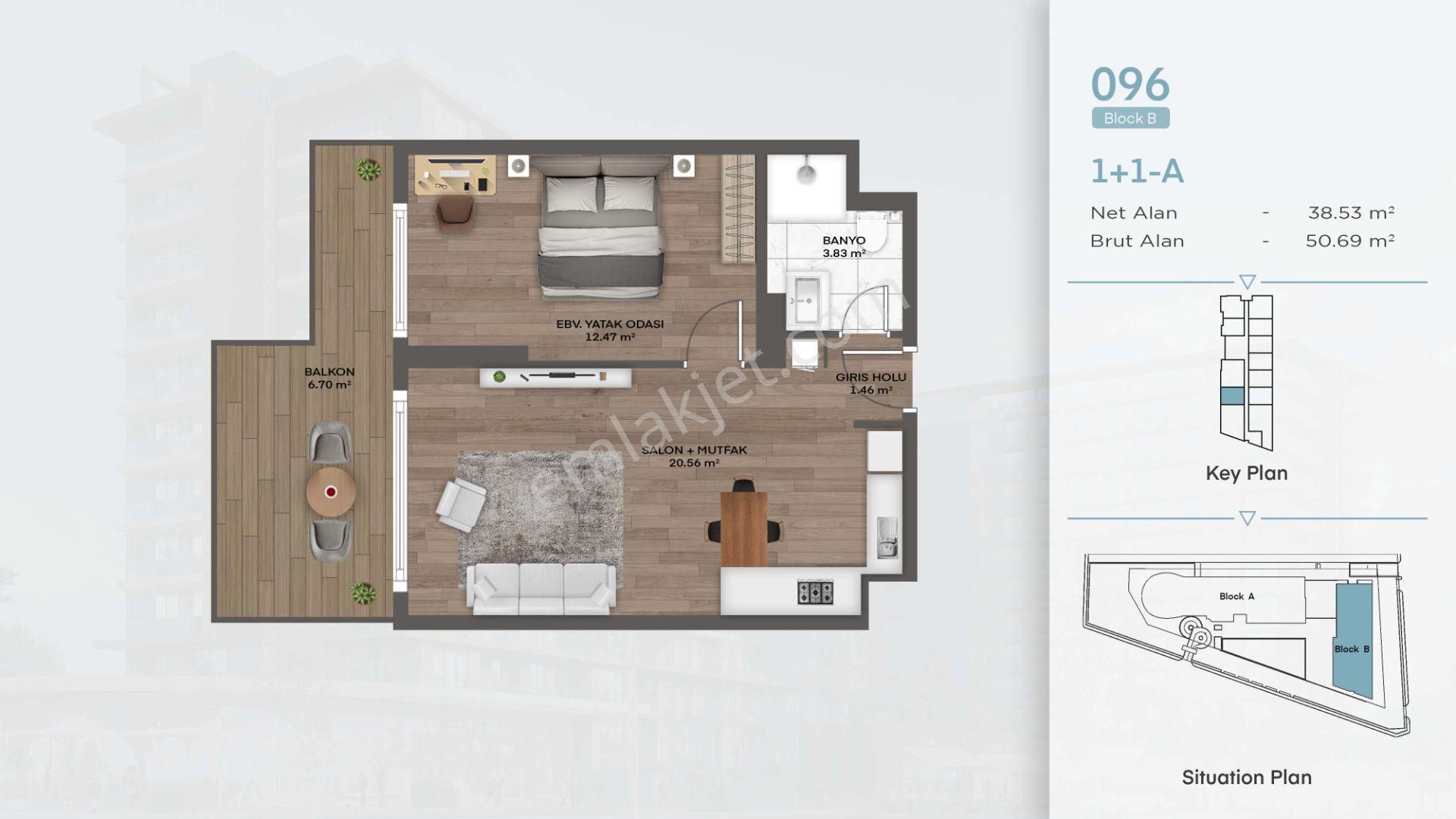 Valory Güneşli’de 1+1 Daire – Yüksek Yatırım Potansiyeli