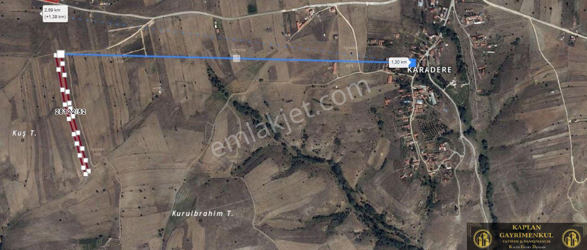 Kaplan Gayrimenkul’den Karadere Mahallesinde 7500 M² Satılık Tarla - Görsel 8