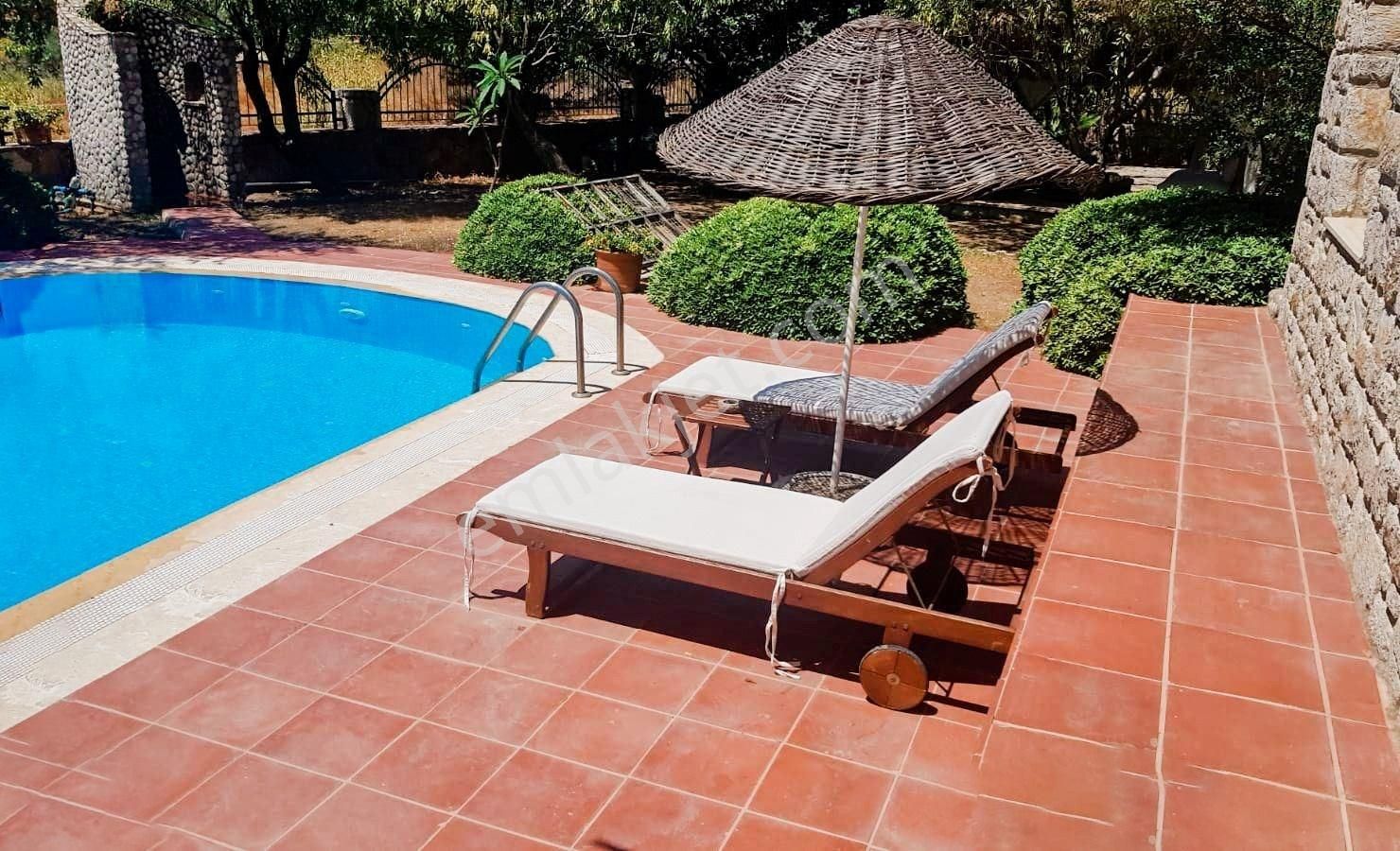 Datça Mesudıye 1700m2 Arazı Içerısınde Kıralık Havuzlu 5+2 Vılla - Görsel 18