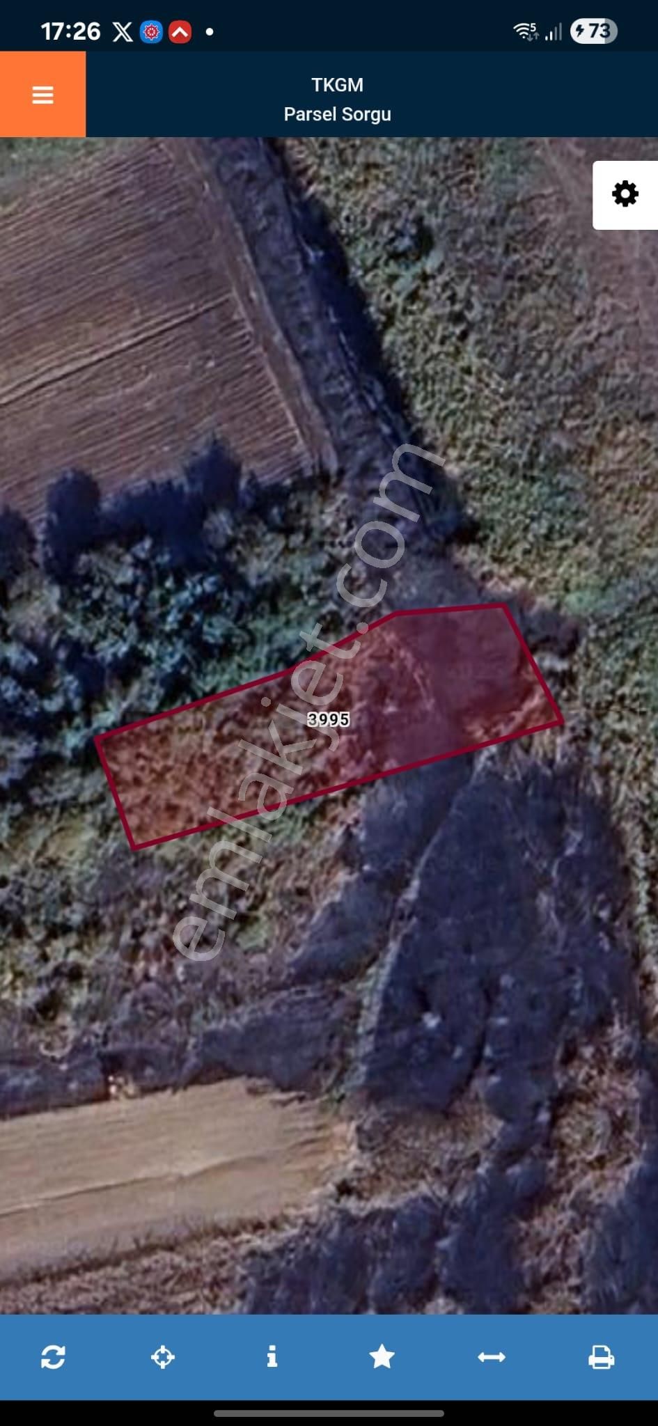 Karacabey Harmanlı'da Tek Tapu 880 M2 Yol Su Var Hobi Bahçesi - Görsel 4