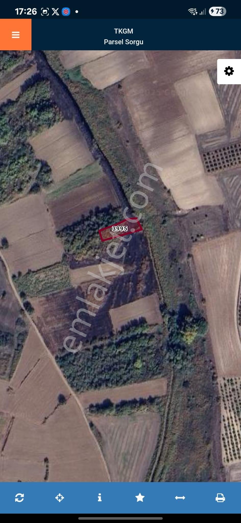 Karacabey Harmanlı'da Tek Tapu 880 M2 Yol Su Var Hobi Bahçesi - Görsel 2