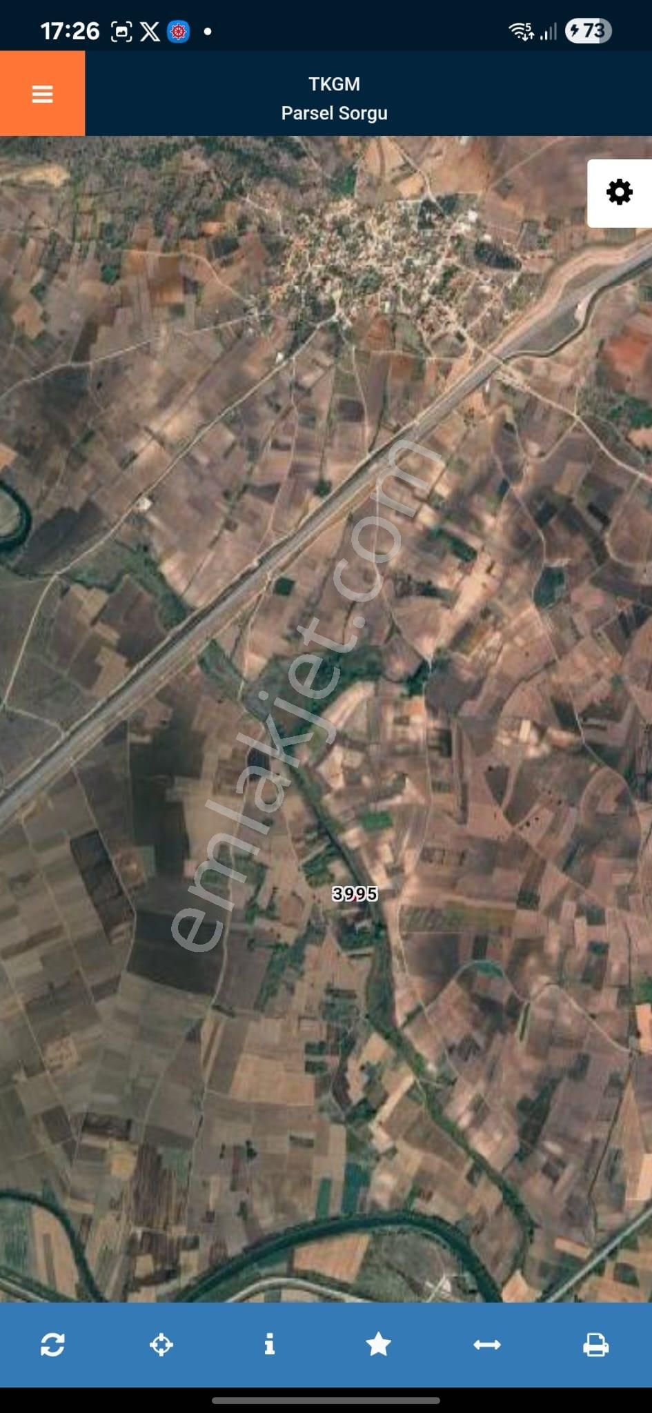 Karacabey Harmanlı'da Tek Tapu 880 M2 Yol Su Var Hobi Bahçesi - Görsel 3