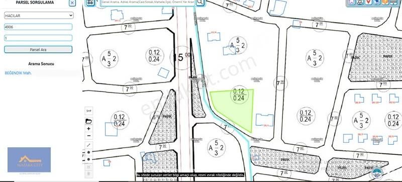 Mazaka Cıty'den Hacılar Beğendik'te Satılık 1183 M2 İmarlı Arsa - Görsel 4