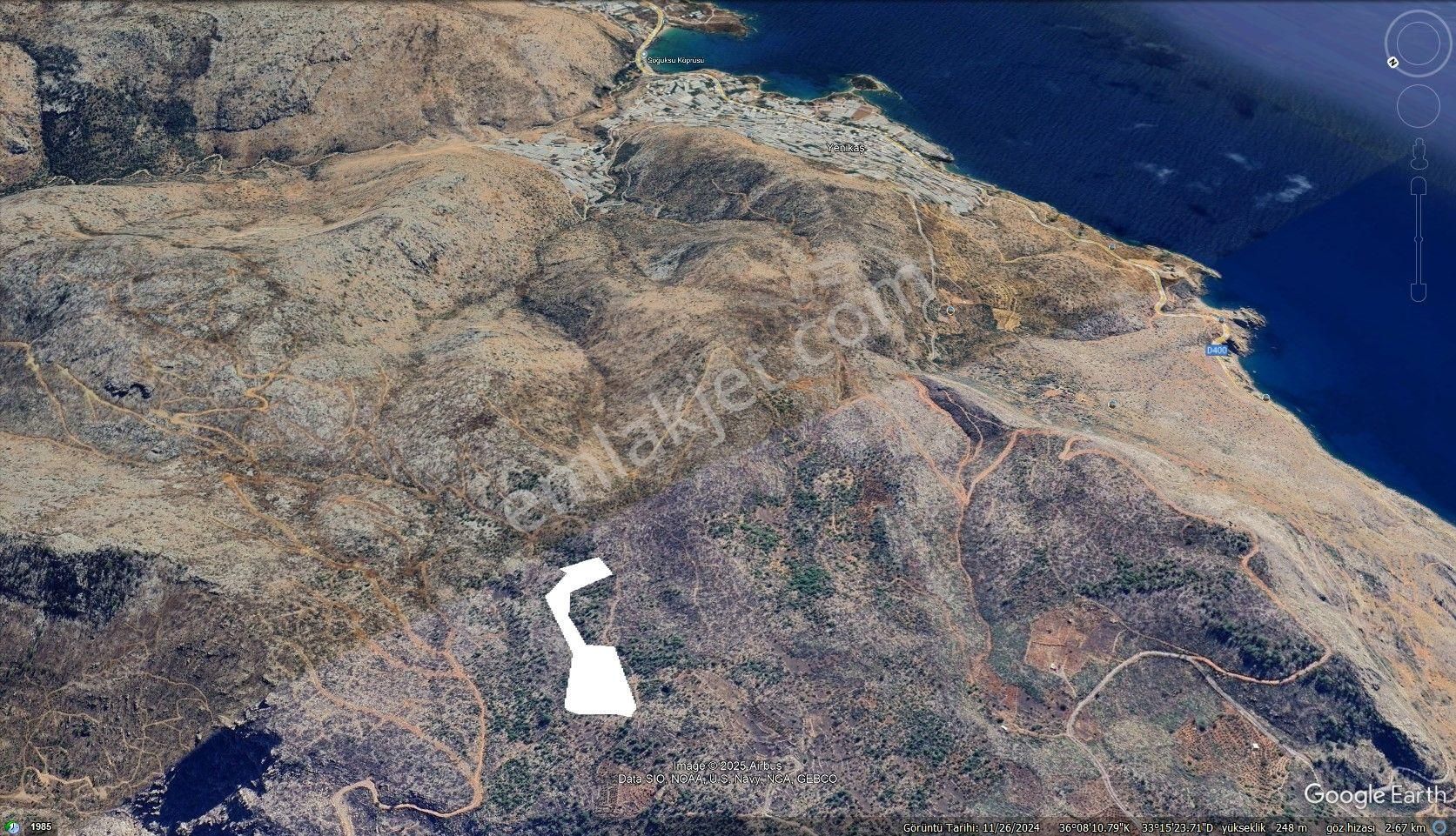 Örendüzünde Satılık 28 Dönüm Müstakil Tapu Arazi - Görsel 3