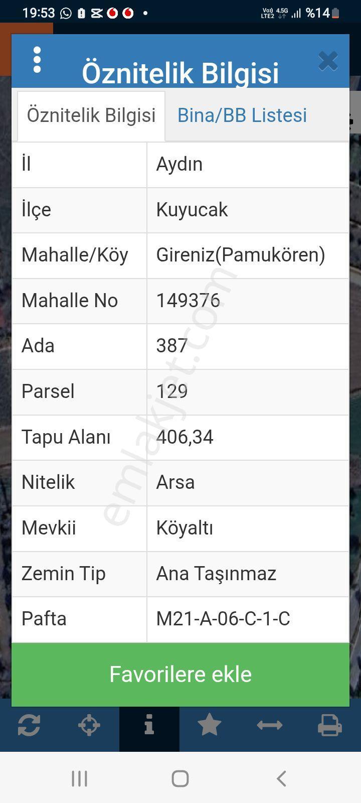 Dönertaş Emlaktan Pamukörende İmarlı Arsalar - Görsel 10