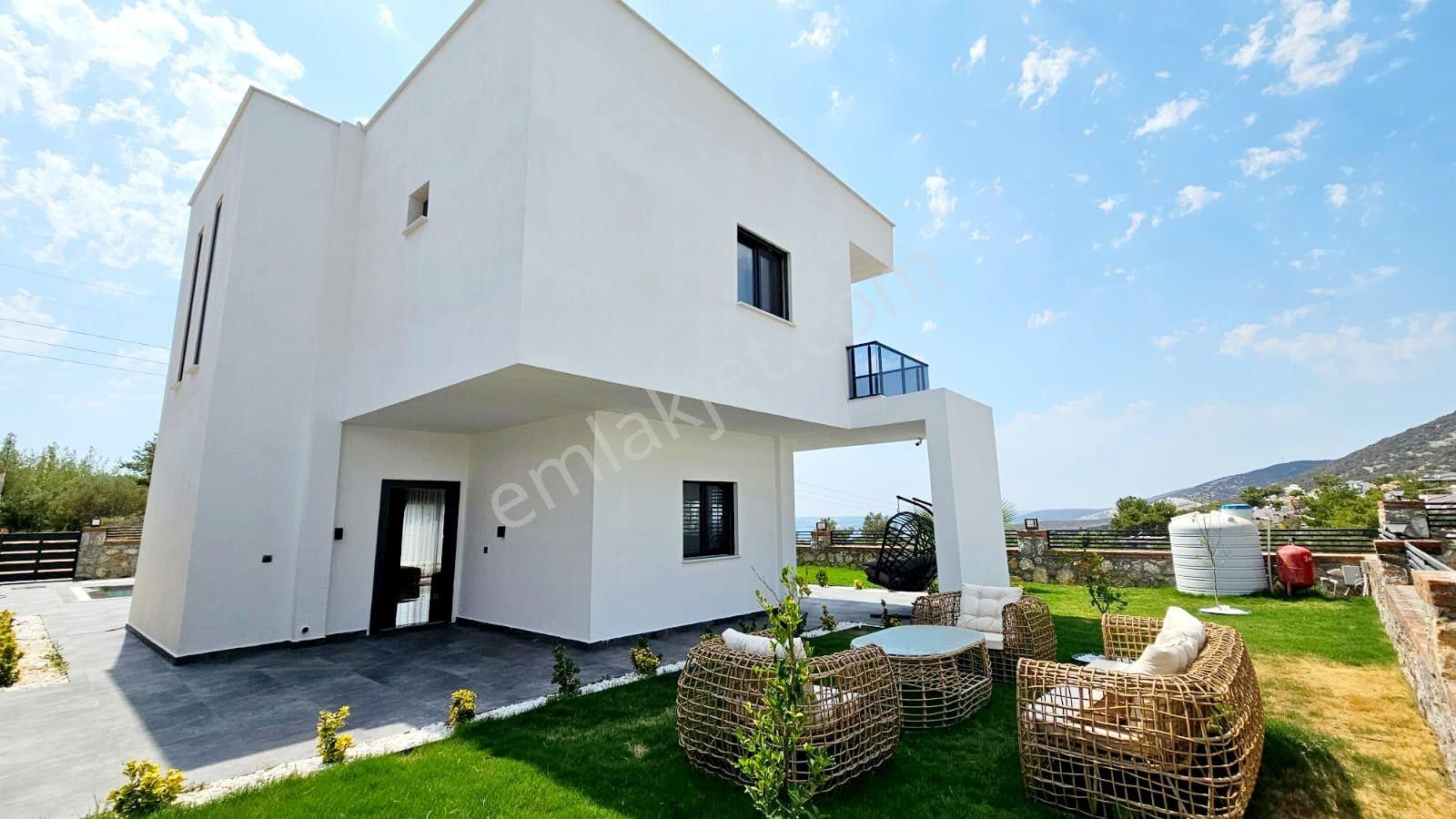 Didim Akbükte Panoramik Deniz Manzaralı Akıllı Villalar - Görsel 19