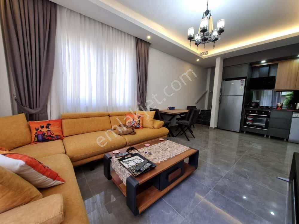 Oba Mahallesi Merkezi Konumda Kiralık 2+1 Full Eşyalı Dubleks Bahçe Dairesi - Görsel 20