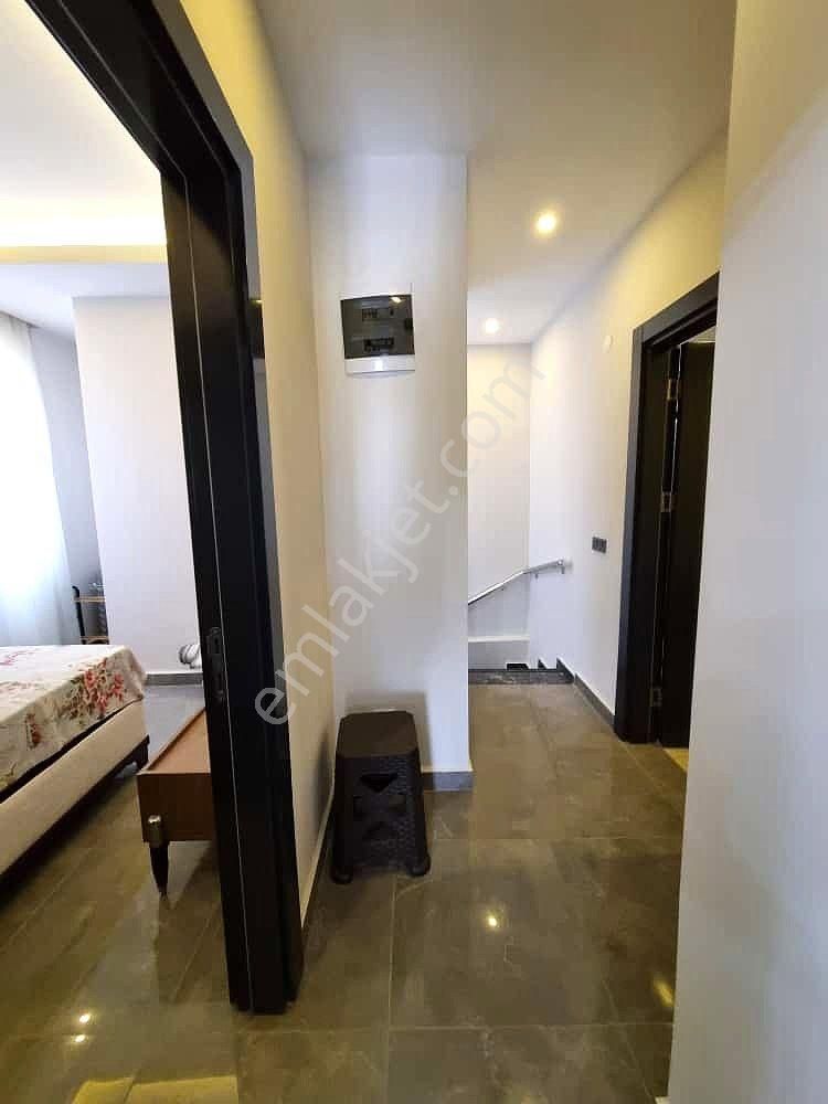 Oba Mahallesi Merkezi Konumda Kiralık 2+1 Full Eşyalı Dubleks Bahçe Dairesi - Görsel 17