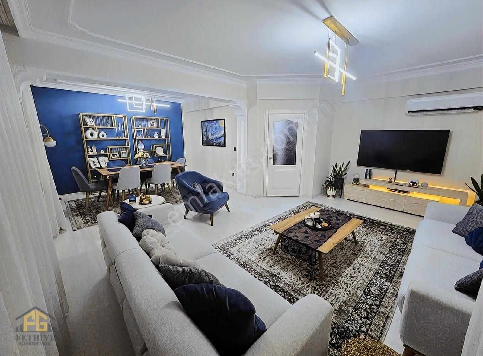 Fethiye Tuzlada Tadilatlı Sahile 700 Mt 4+1 Dubleks 220 M² Daire - Görsel 12