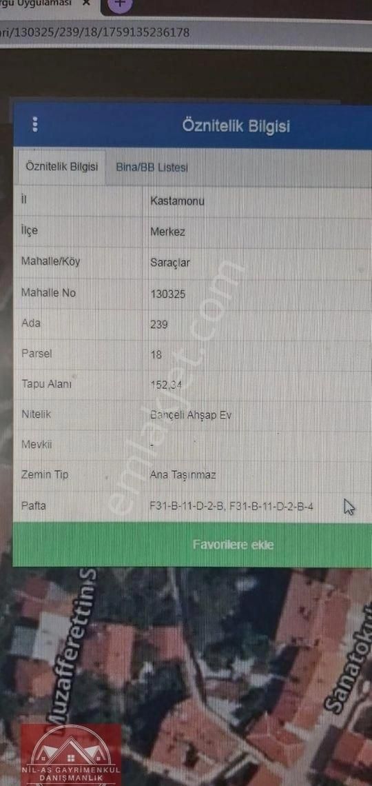 Kastamonu Merkez Saraçlar Mah.152 M2 Net Kul.pansiyon Veya Butik Yapımına Uygun Ticari Arazi Acil.. - Görsel 22