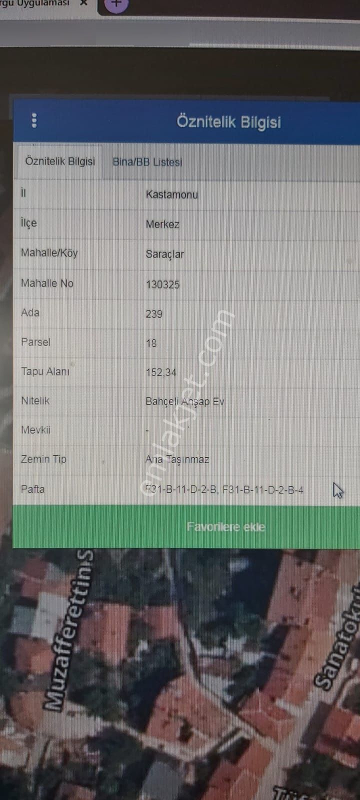 Kastamonu Merkez Saraçlar Mah.152 M2 Net Kul.pansiyon Veya Butik Yapımına Uygun Ticari Arazi Acil.. - Görsel 32
