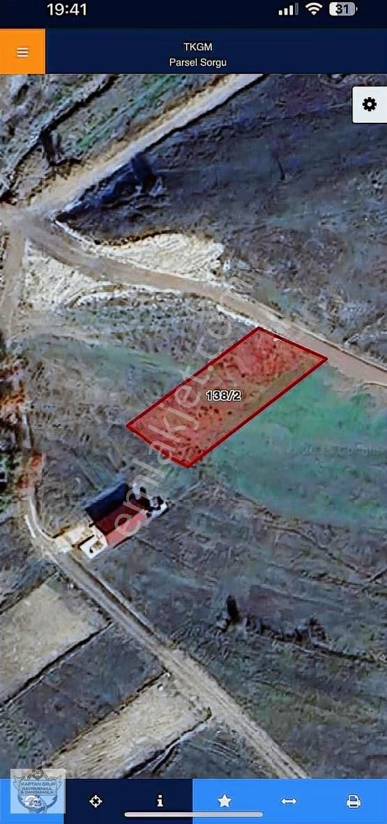 Kutluca Köyünde Satılık Arazi 18 Metre Yol Cephesi Var Arazinin - Görsel 2